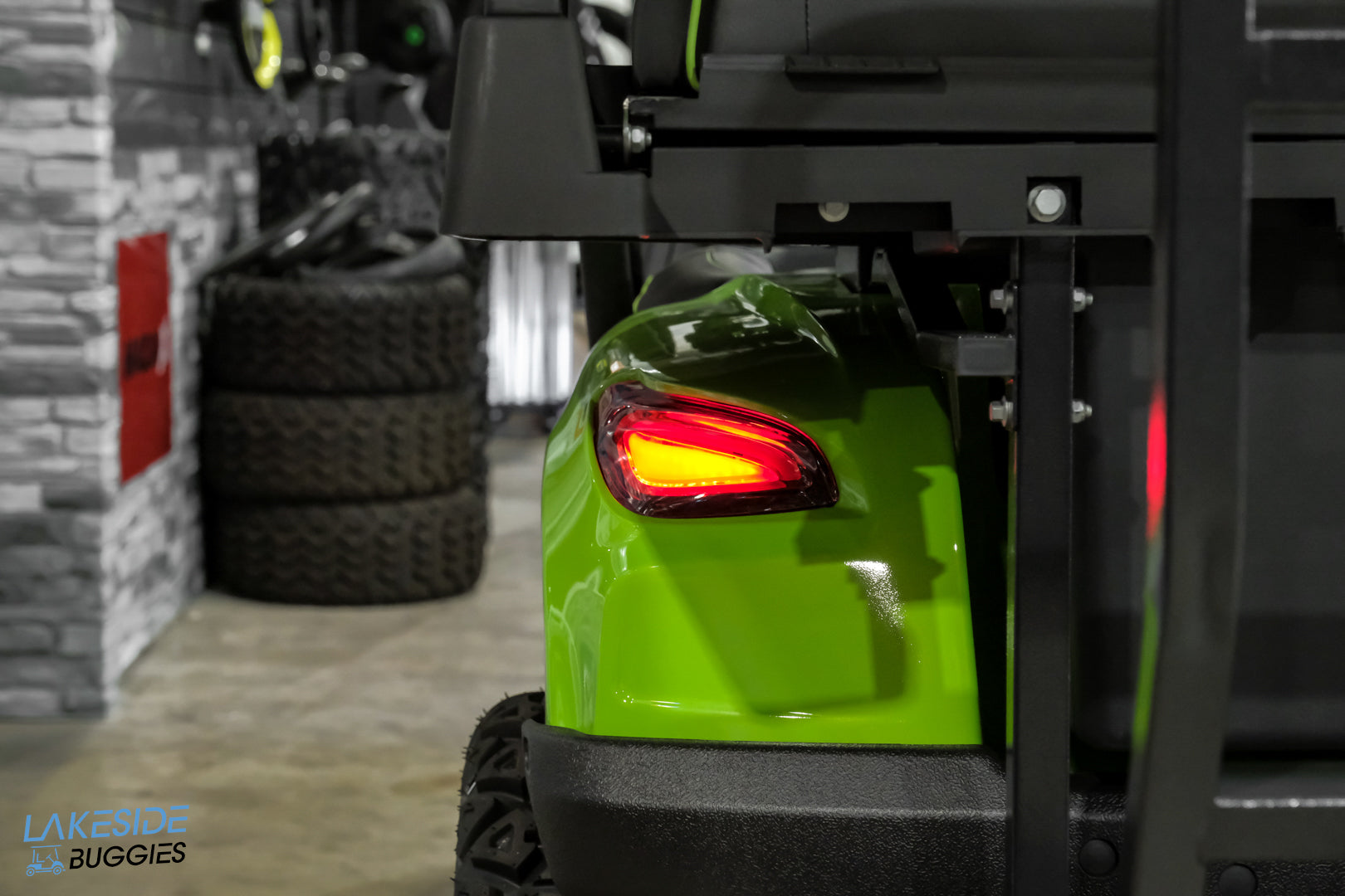 2025 VIBE EV - EV4  Sublime Green 4 Passenger Street Legal Golf Cart -  Vibe EV at LakesideBuggies.com