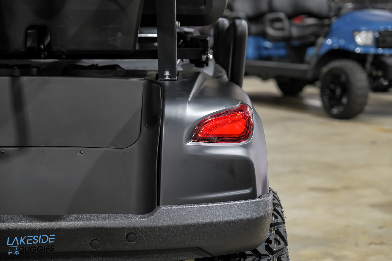 2025 VIBE EV - FLEX 4F  Matte Black Special Edition 4 Forward Passenger Street Legal Golf Cart -  Vibe EV at LakesideBuggies.com