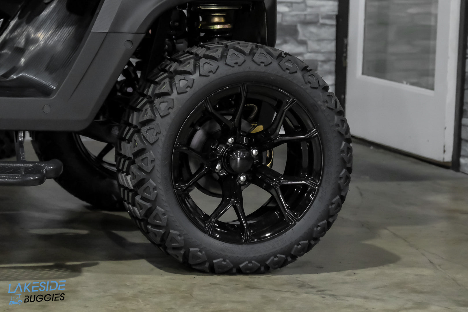 2025 VIBE EV  - EV4  Matte Black Limited Edition 4 Forward Passenger Street Legal Golf Cart -  Vibe EV at LakesideBuggies.com