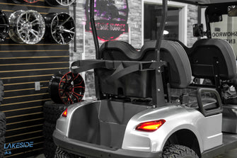 2025 VIBE EV - FLEX 4F  Blade Silver 4 Forward Passenger Street Legal Golf Cart