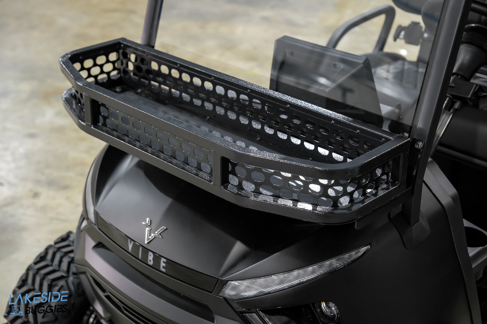 2025 VIBE EV - FLEX 4F  Matte Black Special Edition 4 Forward Passenger Street Legal Golf Cart -  Vibe EV at LakesideBuggies.com