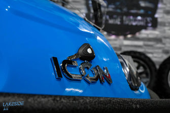 2024 ICON i40L  Custom Build Carribean Blue Lithium  Lifted 4 Passenger Golf Car PN# LT-A0130877