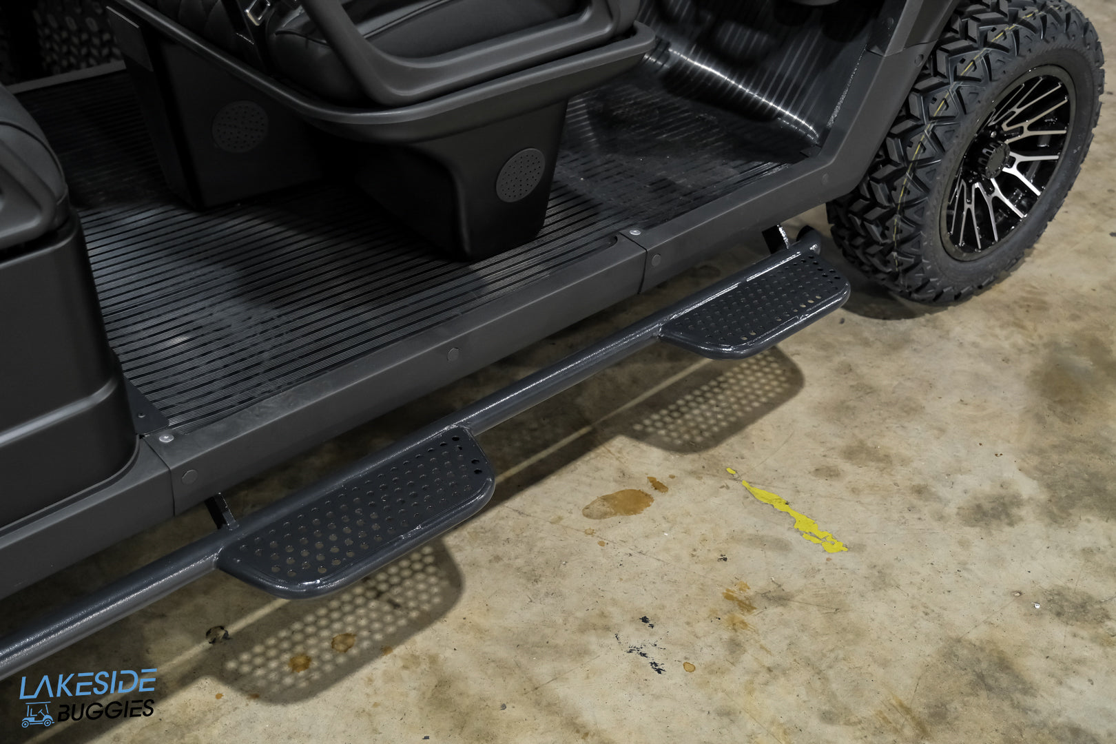 2025 VIBE EV - FLEX 4F  Matte Black Special Edition 4 Forward Passenger Street Legal Golf Cart -  Vibe EV at LakesideBuggies.com