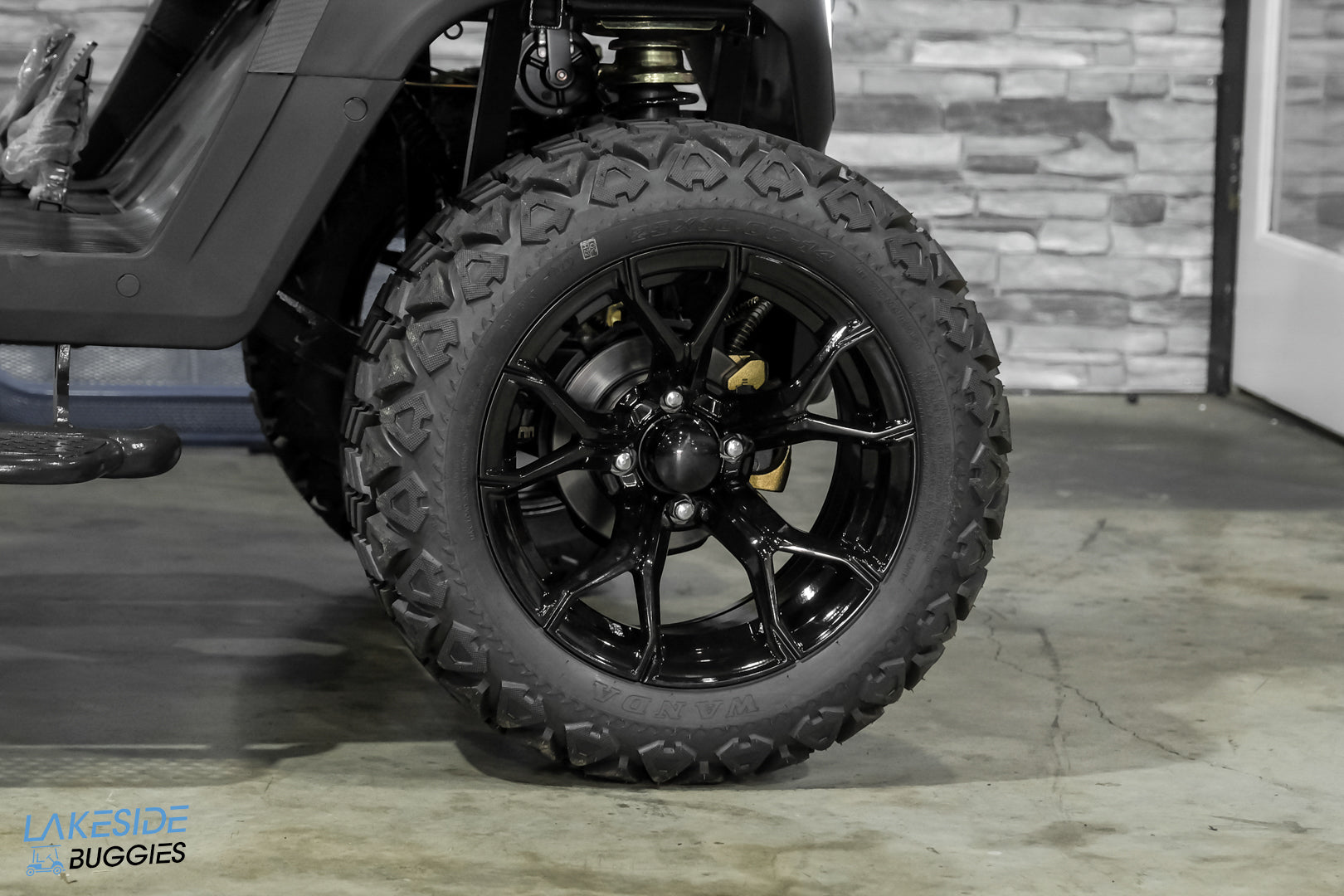 2025 VIBE EV - EV4  Matte Black Special Edition 4 Passenger Street Legal Golf Cart -  Vibe EV at LakesideBuggies.com