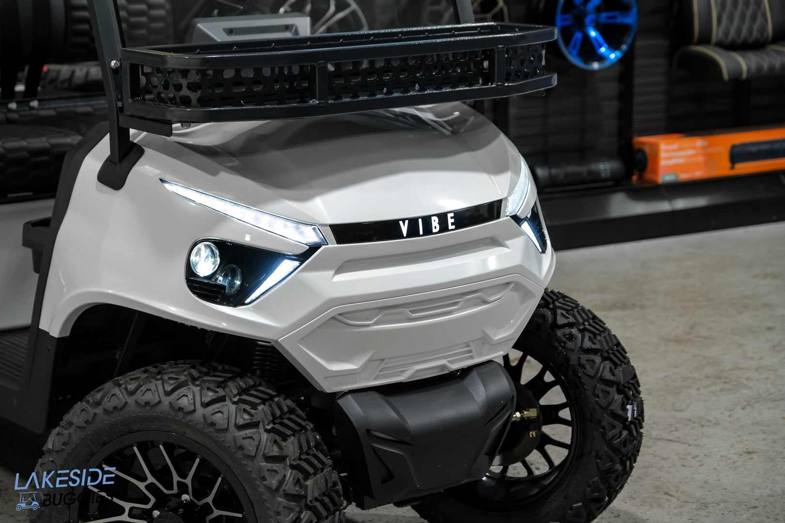 2025 Vibe EV Flex 4F Pure White Metallic