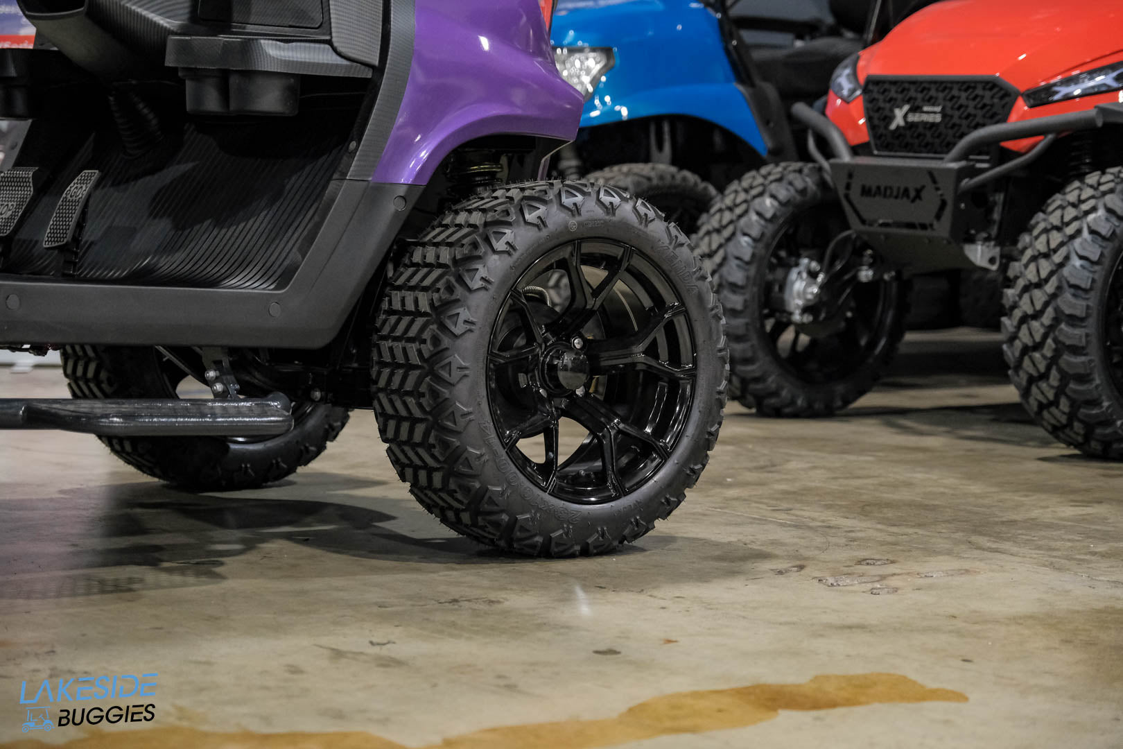 2025 VIBE EV - EV4F  Passion Purple 4 Forward Passenger Street Legal Golf Cart -  Vibe EV at LakesideBuggies.com
