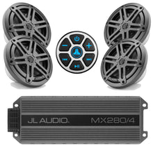 Lakeside Buggies JL Audio Weatherproof Bluetooth Controller Kit with 280W Stereo Amplifier and 4 Speakers- 13-060 JLAudio NEED TO SORT