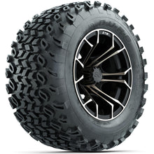 Set of (4) 12 in GTW Spyder Wheels with 22x11-12 Duro Desert All-Terrain Tires Lakeside Buggies Parts and Accessories