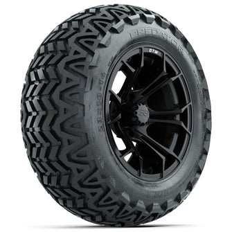 Set of (4) 14 in GTW Spyder Wheels with 23x10-14 GTW Predator All-Terrain Tires Lakeside Buggies Parts and Accessories