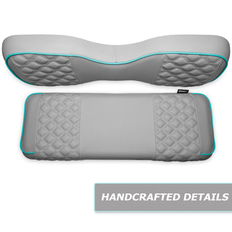 Lakeside Buggies MODZ® RC Custom Rear Seat Covers - Gray Base - Choose Pattern and Accent Colors- MODZ RC2 - GRAY Modz NEED TO SORT