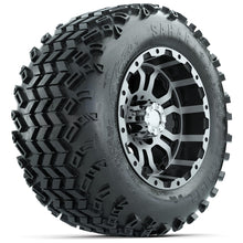 Set of (4) 12 in GTW Omega Wheels with 22x11-12 Sahara Classic All-Terrain Tires Lakeside Buggies Parts and Accessories