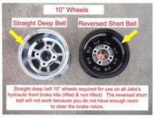 Lakeside Buggies Jake’s Club Car Precedent Disc Brake Kit W/ Spindle Lift (Years 2008.5-Up)- 7297 Jakes Hyraulic brake parts