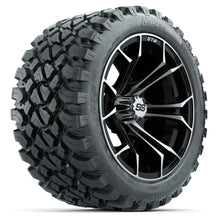 Set of (4) 14 in GTW Spyder Wheels with 23x10-14 GTW Nomad All-Terrain Tires Lakeside Buggies Parts and Accessories