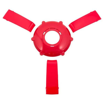 Lakeside Buggies Solid Red Center Cap & Spoke Set For Gussi Italia® Giazza Steering Wheel- 06-127 Gussi Parts and Accessories