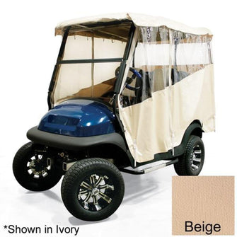 Lakeside Buggies Club Car Villager w/120″ OEM Top Beige Over the Top Enclosure- 61754 Club Car Enclosures