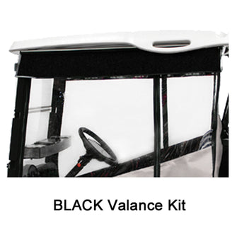 Lakeside Buggies RedDot 2 Passenger Chameleon Black Valance Kit – Club Car- 47725 Club Car Valances