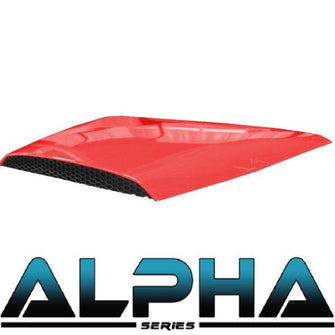 Lakeside Buggies Red Hood Scoop for ALPHA Body Kits- 05-041 MadJax Front body