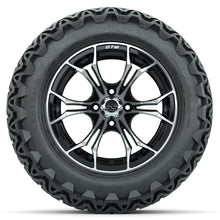 Set of (4) 14 in GTW Spyder Wheels with 23x10-14 GTW Predator All-Terrain Tires Lakeside Buggies Parts and Accessories