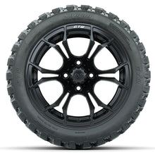 Set of (4) 14 in GTW Spyder Wheels with 23x10-14 GTW Nomad All-Terrain Tires Lakeside Buggies Parts and Accessories