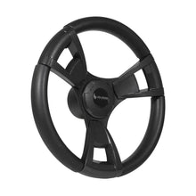 Gussi Italia® Model 13 Black/Carbon Fiber Steering Wheel For Club Car DS Lakeside Buggies