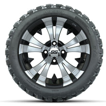 Set of (4) 14 in GTW Vampire Wheels with 23x10-14 GTW Nomad All-Terrain Tires Lakeside Buggies Parts and Accessories