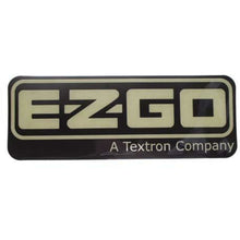 Lakeside Buggies EZGO RXV 2008-Up & TXT/T48 2014-Up Nameplate Black/Gold- 8019 EZGO Front body