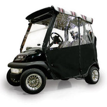 Lakeside Buggies Black Sunbrella 3-Sided Custom Over-The-Top Enclosure - Fits Club Car Precedent 2004-Up- 45063 RedDot Enclosures