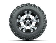 12” GTW Vampire Black and Machined Wheels with 23” Raptor Mud Tires – Set of 4 GTW Parts and Accessories