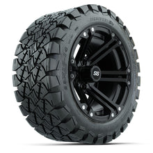 Set of (4) 14 in GTW Specter Wheels with 22x10-14 GTW Timberwolf All-Terrain Tires Lakeside Buggies Parts and Accessories