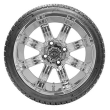 Lakeside Buggies 14” GTW Tempest Chrome Wheels with 18” Fusion DOT Street Tires – Set of 4- A19-402 GTW Tire & Wheel Combos