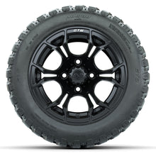 Set of (4) 12 in GTW Spyder Wheels with 20x10-R12 GTW Nomad All-Terrain Tires Lakeside Buggies Parts and Accessories