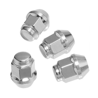 Lakeside Buggies 4 Pack Chrome 1/2-20 Standard Lug Nuts- LUG4S Lakeside Buggies Direct Wheel Accessories