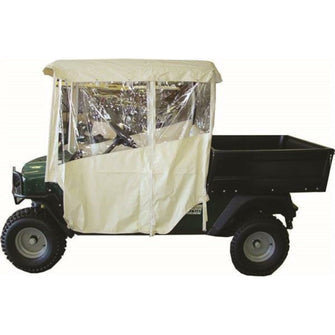 Lakeside Buggies EZGO Workhorse 2-Passenger RedDot® 3-Sided White Vinyl Enclosure- 48413 EZGO Enclosures