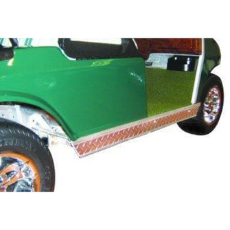 Lakeside Buggies Club Car DS Diamond Plate Rocker Panel Set (Years 1986-Up)- 29106 Club Car Rear body