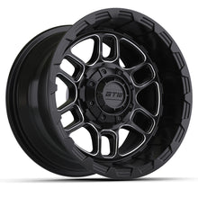 12” GTW Titan Black & Machined Wheel PN# 19-344