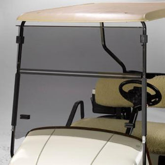 Lakeside Buggies Tinted EZGO Express Folding Windshield (Years S6/L6 Models)- 32002 EZGO Windshields