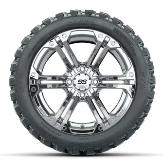 Set of (4) 14 in GTW Specter Wheels with 23x10-14 GTW Nomad All-Terrain Tires Lakeside Buggies Parts and Accessories