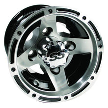 Lakeside Buggies 8X7 Ranger Machined/Black Wheel (3:4 Offset)- 40890 GTW Wheels