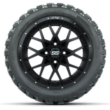 Set of (4) 14 in GTW Vortex Wheels with 23x10-14 GTW Nomad All-Terrain Tires Lakeside Buggies Parts and Accessories