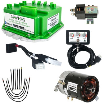 Lakeside Buggies Navitas TSX3.0 DC Motor & Controller Speed Package - EZGO 36v TXT (DCS)- 31988 Lakeside Buggies Direct Motor & Controller Kits