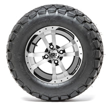 Lakeside Buggies 12” GTW Storm Trooper Black and Machined Wheels with 22” Timberwolf Mud Tires – Set of 4- A19-351 GTW Tire & Wheel Combos