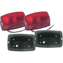 Lakeside Buggies Taillight/Bezel Kit- 2498 Club Car Taillights