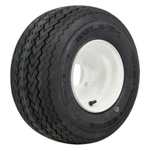 Lakeside Buggies Set of (4) 8 inch White Steel Wheels on Mounted on Kenda Tires- A19-196 Kenda Tire & Wheel Combos