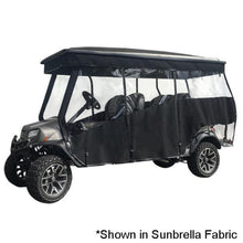 Lakeside Buggies Red Dot Track Style Custom Sunbrella Enclosure for 6 Passenger Club Car ONWARD (Years 2017-Up)- 66044 RedDot Enclosures