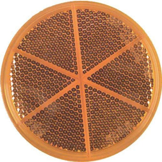 Lakeside Buggies Amber Quick Mount, Self Adhesive Reflector. 3″ Diameter- 2448 Lakeside Buggies Direct Other lighting