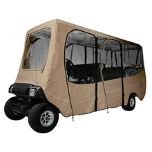 Lakeside Buggies Classic Accessories Deluxe Khaki 6-Passenger Enclosure (Universal Fit)- 2031 Classic Accessories Enclosures