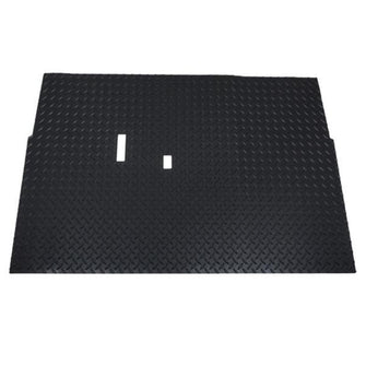 Lakeside Buggies Club Car DS Black Rubber / Diamond-Plate Floor Mat (Years 1982-Up)- 14321 Club Car Floor mats