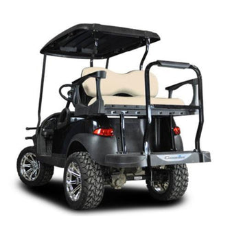 Lakeside Buggies MadJax® Genesis 250 with Deluxe Buff Steel Rear Flip Seat - Club Car Precedent 2004-Up- 01-047-200D MadJax Seat kits