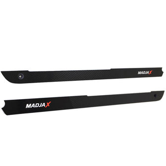 Lakeside Buggies MadJax Rocker Panel Aluminum Name Plates for E-Z-GO TXT / Express S4 / Cushman Hauler Pro/Hauler 800- 18-229 MadJax Decals and graphics