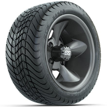 Set of (4) 12 in GTW Godfather Wheels with 215/35-12 GTW Mamba Street Tires Lakeside Buggies Parts and Accessories